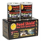 Pond Shield Pond Armor SKU-BLACK-QT-R Non Toxic Epoxy Paint, 1.5-Quart, Black