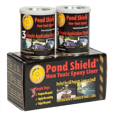 AMAZON - Pond Armor SKU-TAN-QT-R Non-Toxic Pond Shield Epoxy Paint, 1.5-Quart, Tan