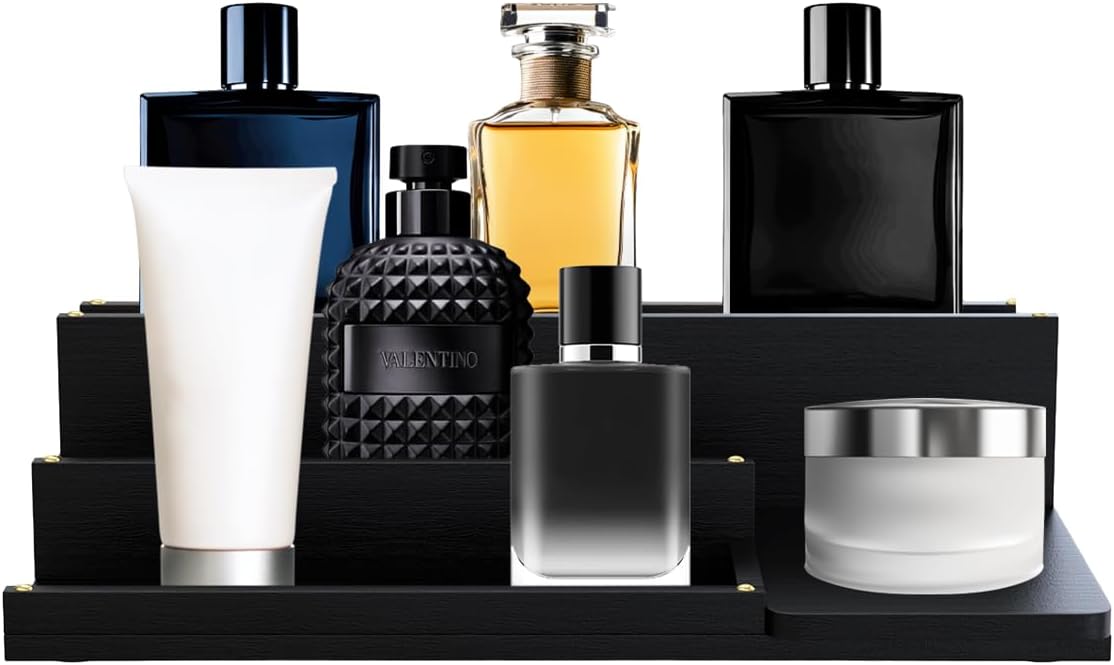 Amazon.com: LeeQinersw Cologne Stand Organizer for Men - 5 Tier Large ...