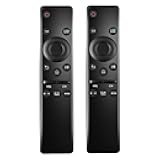 [Pack of 2] Universal Remote Control Compatible for All Samsung TV LED QLED UHD SUHD HDR LCD Frame Curved Solar HDTV 4K 8K 3D Smart TVs, with Buttons for Netflix, Prime Video, WWW