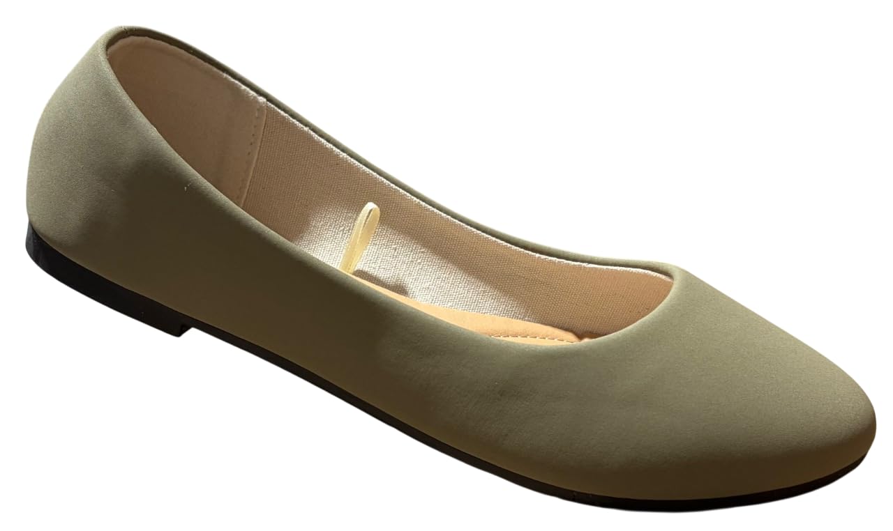 Shoes8teen Womens Ballerina Ballet Flats Shoes Leopard & Solids 14 Colors