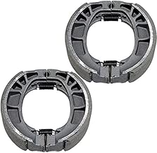 Caltric FRONT & REAR BRAKE SHOES Fits HONDA CH150 CH-150 ELITE 150 DELUXE 1985-1987 - coolthings.us