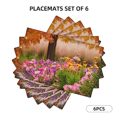 Sets de table lavables 30x45 cuisine et sets de table imitation lin - 3