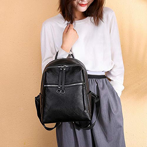 Diamondo Mochila Feminina de Couro Sintético