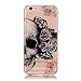 iPhone 7 Plus Case, Firefish Ultra Slim Soft Flexible TPU Clear Case Anti-Slip [Shock Absorption] Scratch-Resistant Protect for Apple iPhone 7 Plus - Flower