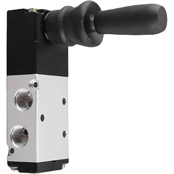 Crazy Pneumatic Hand Control Valve 5 Ports 3 Positions Hand Lever Valve 00.8 MPa4H230-08
