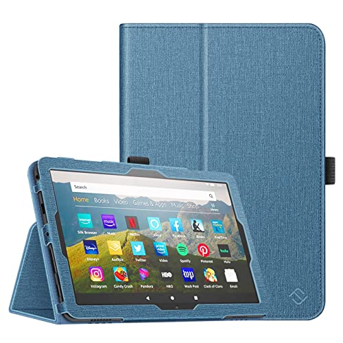 Fintie Vegan Leather Folio Case for Fire HD 8 #TOP10
