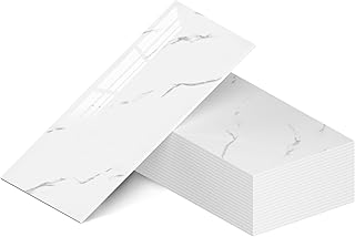 WADILE 23.6"x11.8" Waterproof Marble Peel and Stick Wall Panels Marble Tile PVC Backsplash Tiles