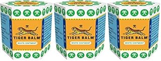 3 X Tiger Balm White 21ml | Tiger Balm Ointment White (21ml X 3 Pack)