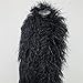 2 metri 6 strati verde naturale piume di struzzo boa qualità soffici costumi/rifiniture per feste/costume/scialle/disponibile-nero