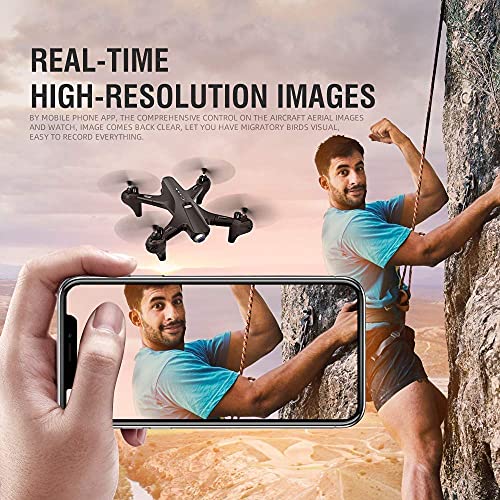 Gps-Drohne, Faltbare Gps-Drohne Mit 4K-Uhd-Kamera Für Erwachsene, Dual-Kameras, Quadcopter Mit 110° Weitwinkel… – Bild 5