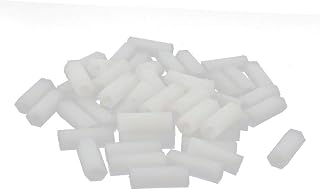 NEW LON0167 15mm M3 Female/Female Nylon PCB Spacer Hex Stand-Off Pillar Nut 50 Pcs(15mm M3 Buchse/Buchse Nylon PCB Spacer Sechskant Stand-Off SÃ¤ulenmutter 50 StÃ¼ck