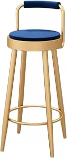 Pub Barstool Bar Chairs Light Luxury Backrest Household Inverted Front Desk High Stools Minimalist