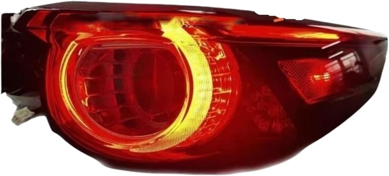 LED Rear Tail Light Compatible With Mazda CX-9 Warning Brake Stop Fog Lamp Turn Signal Light Car Accessories(High,USA Left)