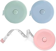 Tape Measure,3 Pack Soft Sewing Tape Measure for Body Measuring,78.7 Inchs Mini Measurement Tape,Premium Retractable Fabric and Cloth Tape Measure, Handy, Compact and Easy to Read (Mixed Color)