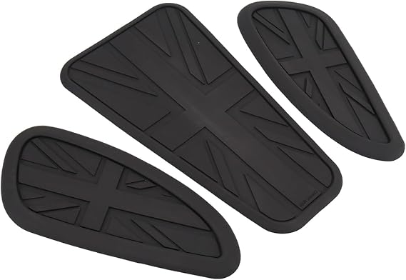 Tank Protector Motor Retro Cafe Racer Gas Fuel Tank Sticker Protector Tank Pad Decal Fit For Royal Enfield For Interceptor 650(Central)
