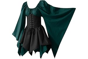 Wirziis Women's Sexy Medieval Renaissance Halloween Costume