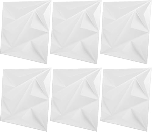 Miniatura 10 de Angoily Papel pintado tridimensional 3D de PVC 6pcs