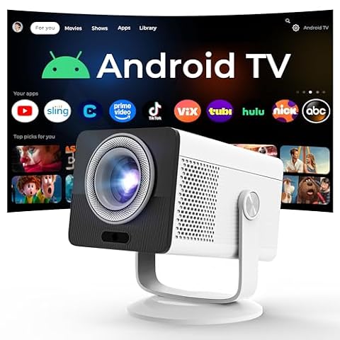 HP-US HP Projector Built-in Apps, USB-C Power Bank Compatible for Outdoor MC400 — $85.95 (31% off)