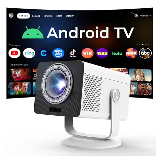 HP Projector Built-in Apps, USB-C Power Bank Compatible for Outdoor MC400