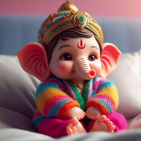 HD Beautiful Baby Ganpati Bappa God Wall Poster For Pooja Room Sport HD Beautiful Baby Ganpati Bappa God Wall Poster For Pooja Room Sport