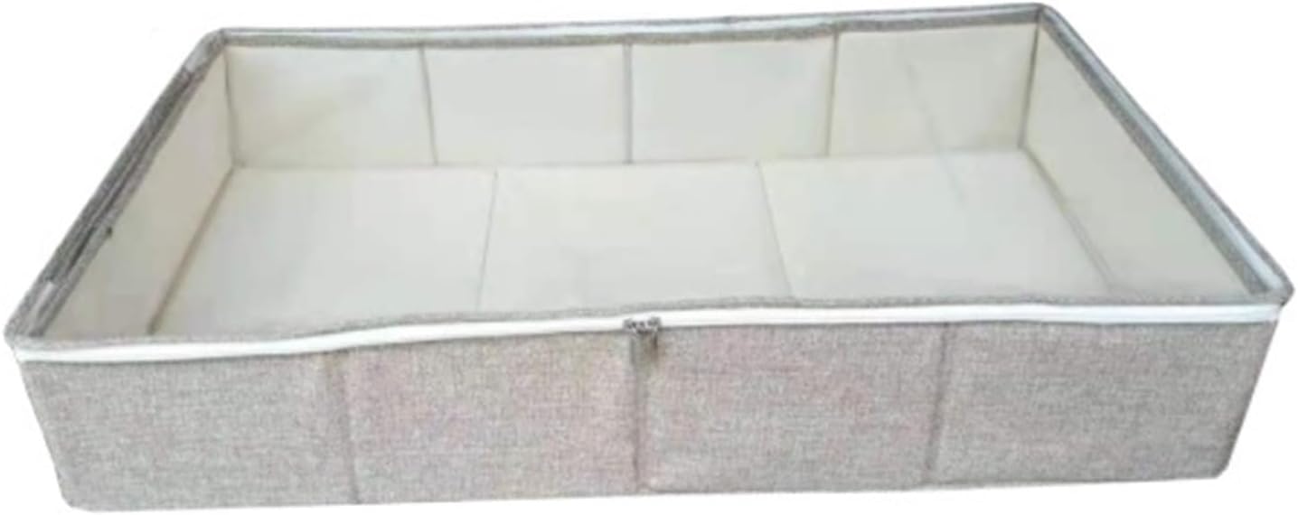 Storage Bag for Clothes Bedding Under Bed Storage Bags with Transparent Cover Foldable Stackable Clothes Storage Bags Storage Container(Blue)