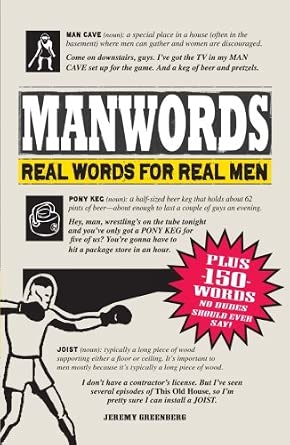 ManWords: Real Words for Real Men book cover