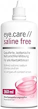 Eye.care pH Neutral Saline Solution for Contact Lenses - No Preservation - Isotonic Saline Free Solution for Hard and Soft Contact Lenses for Sensitive Eyes 360 ml