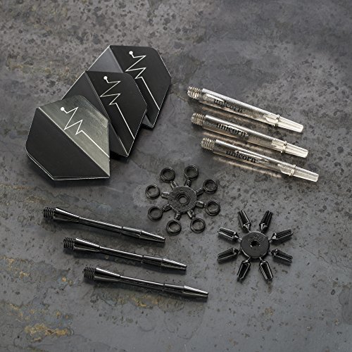 Unicorn High-Quality, Recreational Steel 600 Dart Set With Tips, Barrels, Shafts, Flights, And Flight Protectors #TOP6
