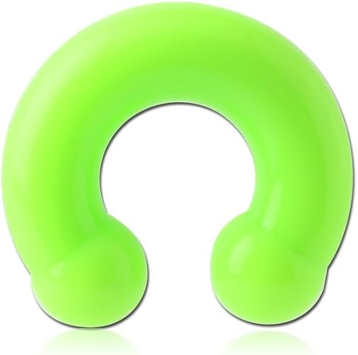 Bubble Body Jewelry Silicone Circular Barbell 8mm Gauge 0g 5/16