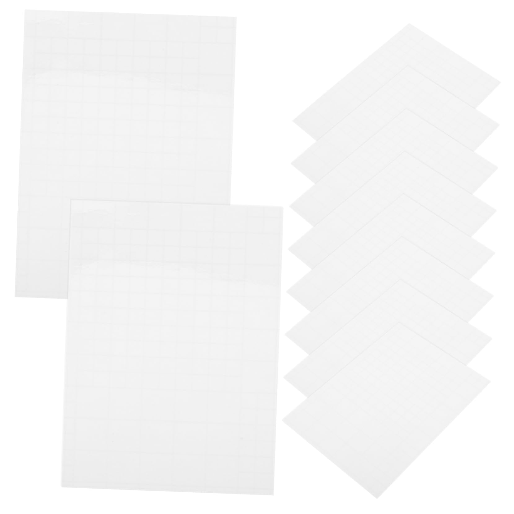 STOBOK Selbstklebende Laminierfolie mit Starker Haftung 100 Blatt aus Pvc Fotoschutzfolie und Glatter Oberfläche 5x7 Zoll für Selbstgemacht Bastelprojekte und Dokumente