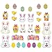 Egg-stra Adorable Easter Party Assorted Mini Cutouts Decorations, Paper, Pack of 30