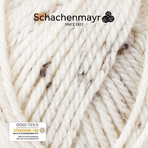 Schachenmayr Bravo Graublau Tweed Garn – Bild 2