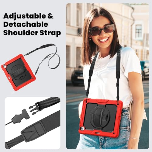 Funda para iPad Air 13 M4 M3 M2 con soporte de lápiz y protector de pantalla 7