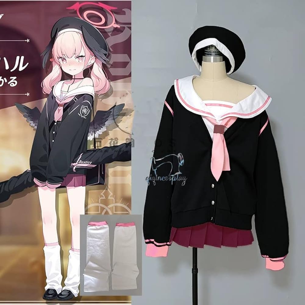 ブルアカ　下江コハル　コスプレ衣装　ウィッグブルーアーカイブ　フルセット Amazon.co.jp: [900] ブルーアーカイブ Blue Archive ブルアカ