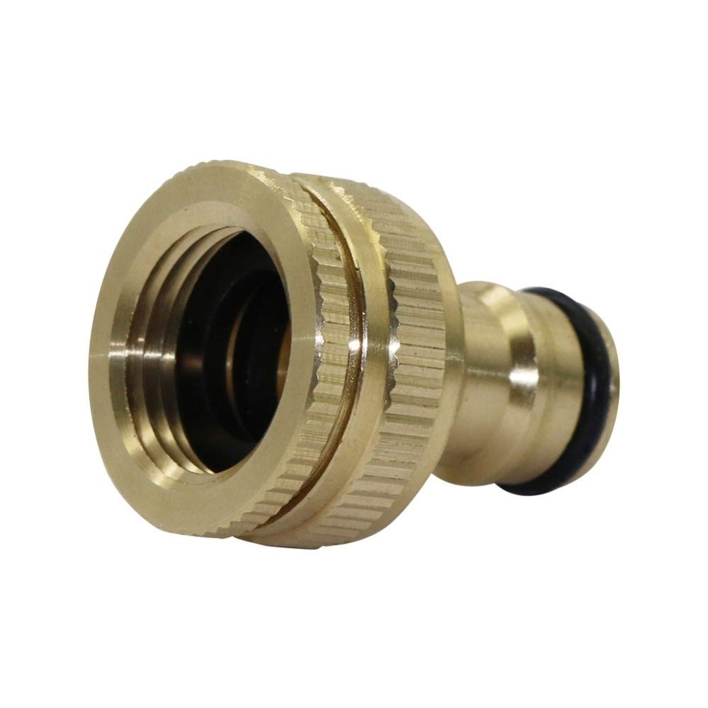 Adaptador de Conector de Manguera, 1 Juego de Kits Deua de 9 Patrones,A Deua Portátil Ajustable de Alta Presión con Conectores de Junta de Grifos Rápidos Dere de 1/2"