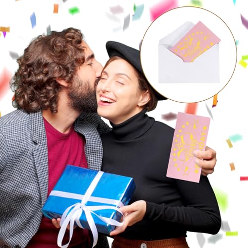 Ajcotahm Geburtstag Geld Umschlag für Bargeld Geschenke Geldgeschenk überraschung Bargeld Umschlag Geldgeschenk Gutschein Karte Verpackung für Geburtstag Hochzeit Konfirmation Jugendweihe Weihnachten