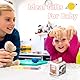 WixbFyn Montessori Aktivitäts-Würfel Sinnes-Spielzeug für Kleinkinder - Fidget-Spielzeug für Babys ab 18 Monaten - Entwickelt Feinmotorik, Familienreisen und Bildungslern für Babys(Rosa)
