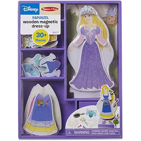 disney princess deluxe wooden magnetic dress up