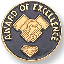 SHOP AWARDS AND GIFTS Enamel Lapel Pins for Students Appreciation Reward Teacher Supplies Employees, Pack of 12, 3/4 Inch