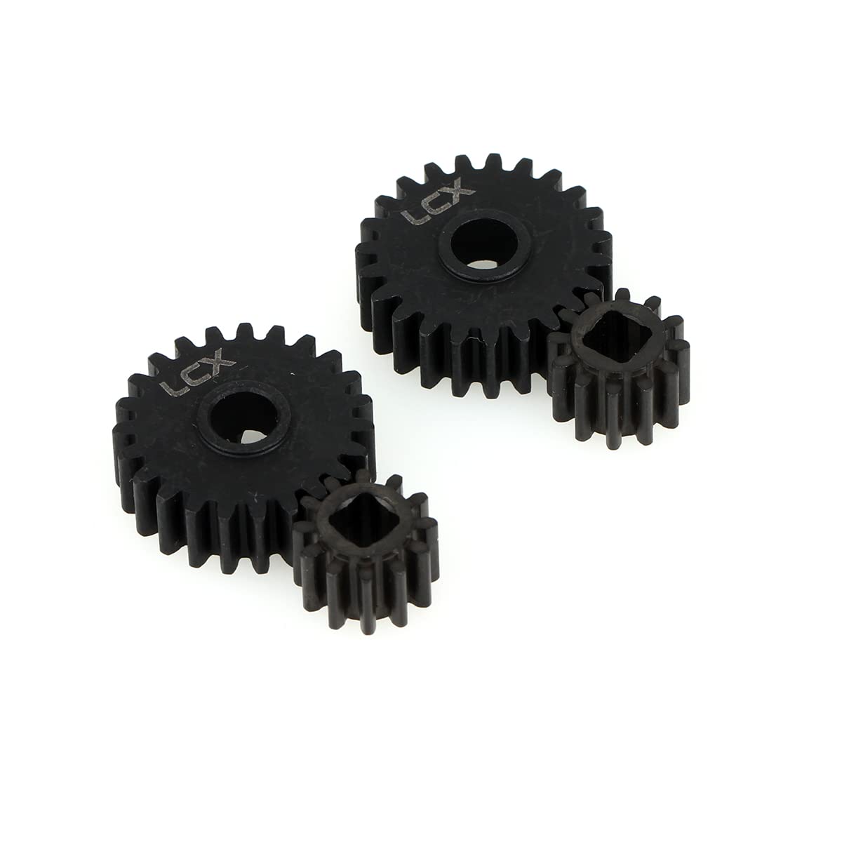 LCX Racing 1/10th RC Crawler Car Hard Steel Portal Drive Gear Set 32P 23T/12T for Axial SCX10 III AXI03007 Capra UTB10,Upgrades Parts Accessories - Image 2