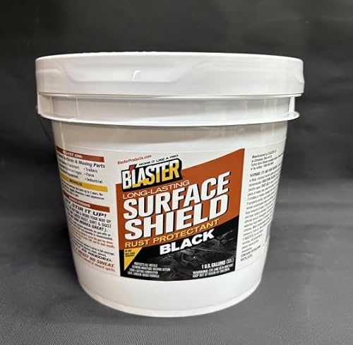 Gallon Black PB Blaster Surface Shield, Standard Undercoating Spray Gun, and 1 Black Quart Bottle - Thumbnail 2