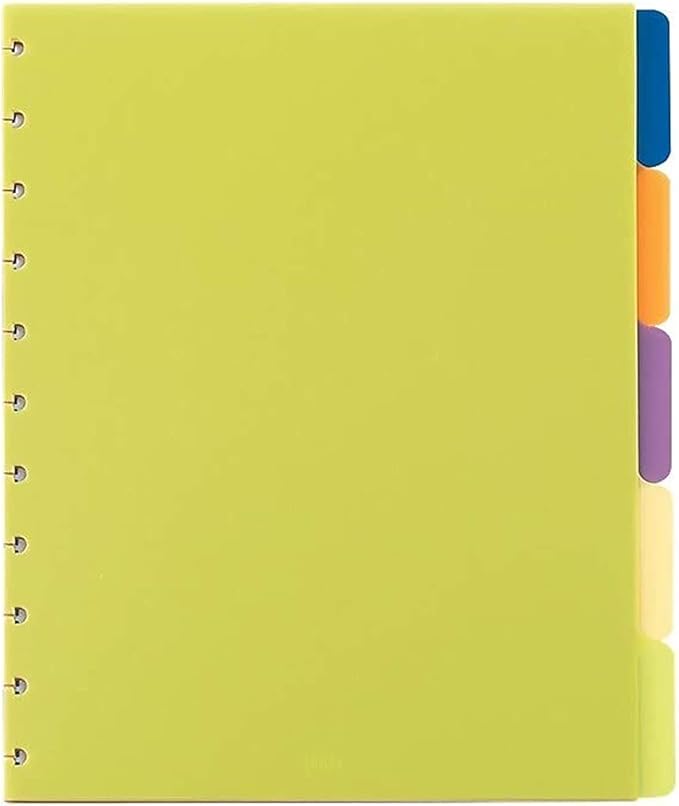 Staples? Arc Notebook Poly Index Dividers, LetterSized, Assorted