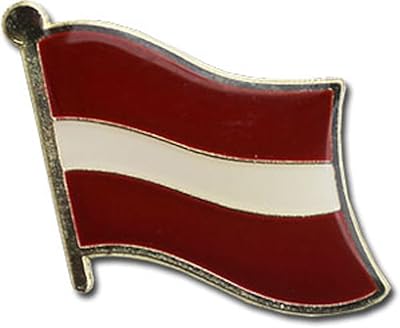 Flagline Latvia - National Lapel Pin