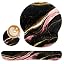Pink Black Gold Marble