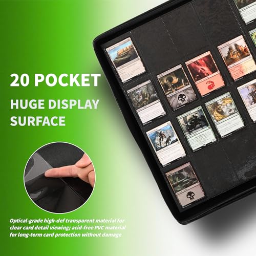 KUOOKING 2000 Pockets Trading Card Binder (WHITE) by KUOOKING - Used condition - Image 2