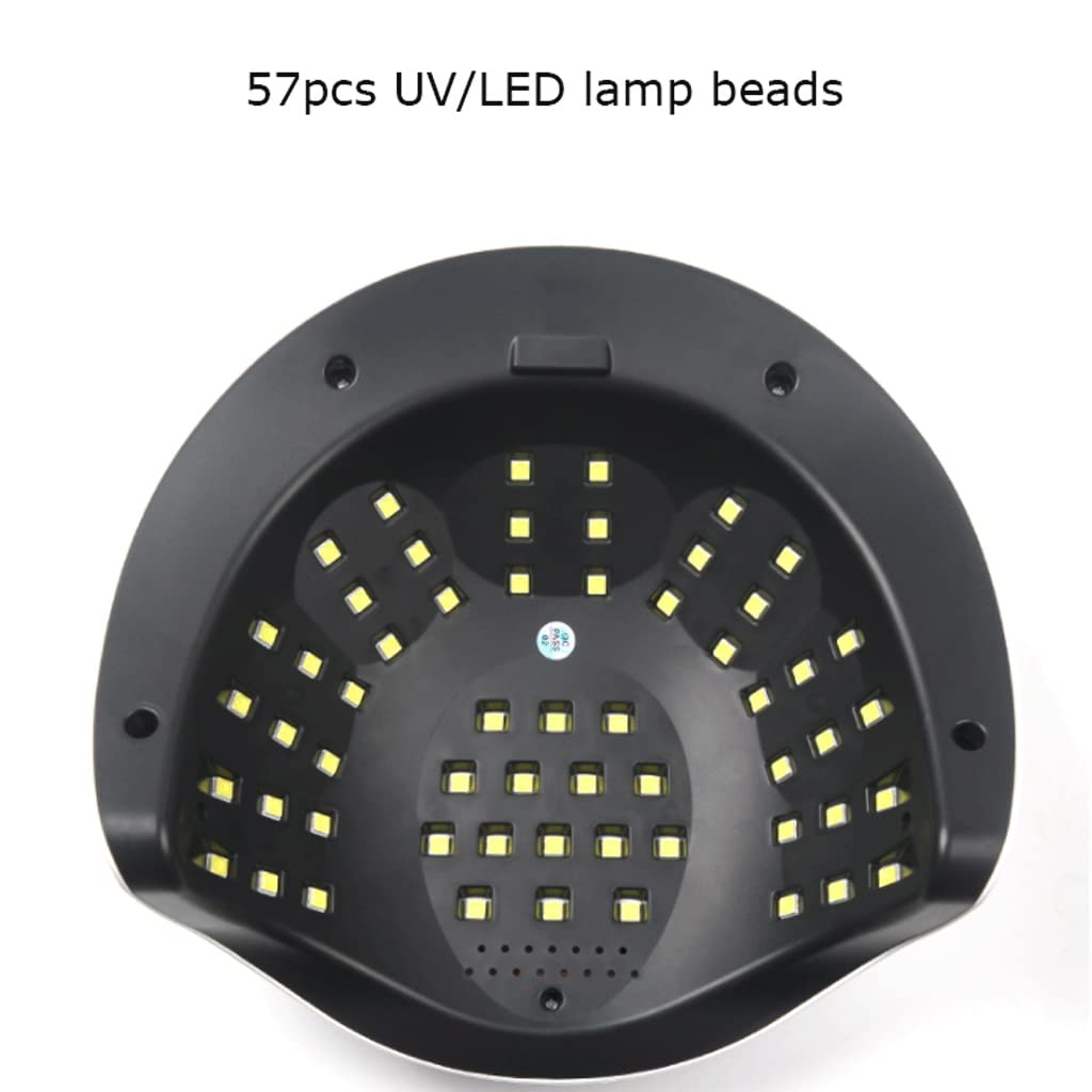 Lampada per Unghie Lampada per Unghie a LED UV Lampada per Unghie a induzione a infrarossi Lampada per Unghie Anticaduta in ABS Portatile con Pulsante a Sfioramento per Asciugare Rapidamente Tutta l