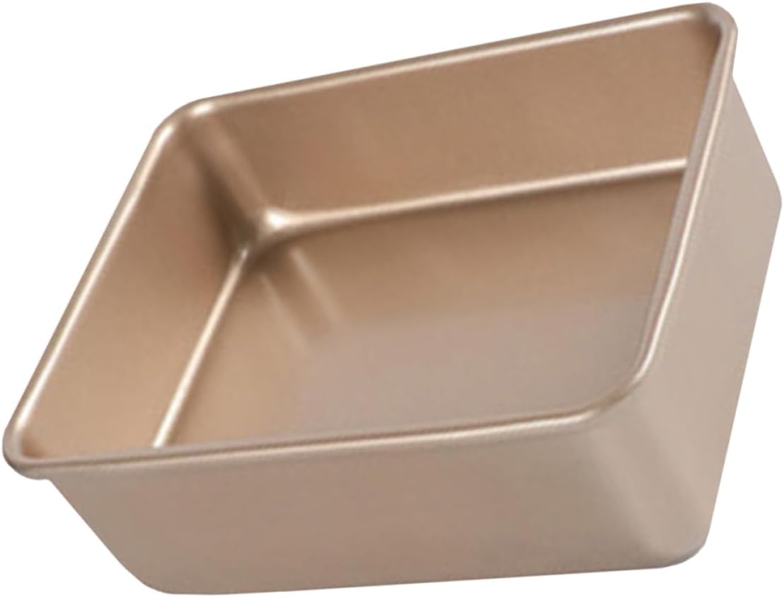 VICASKY Square Non-stick Cake Pan Sturdy Baking Tray for Cakes and Barbecue 9x9 inch Baking and Outdoor Grilling