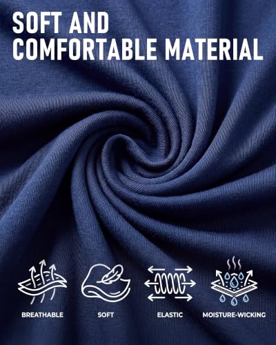 Image of 3 Pack Mens Cotton Pajamas Pants Lounge Pjs Bottoms Sleepwear Bottoms Soft Pants with Pockets Drawstring