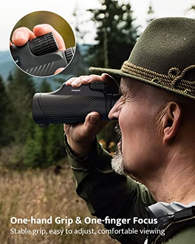 Monocular Telescope, 10X42 Monoculars For Adults, Usogood Compact Portable Waterproof Monocular With Hand Strap, Lightweight Handheld Pocket Telescope For Bird Watching #TOP2